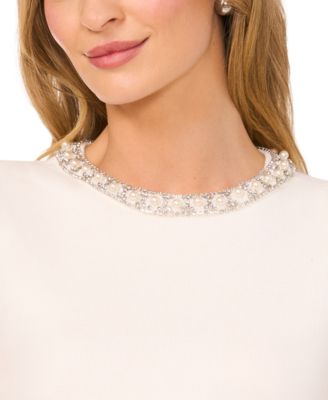 Women's Embellished Sleeveless Sweater