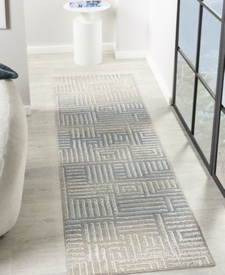 Willa VIS-1 2'2"x7' Runner Area Rug