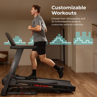 Treadmill Elite Smart Auto Incline 20” Deck Treadmill with 300 LB Weight Capacity