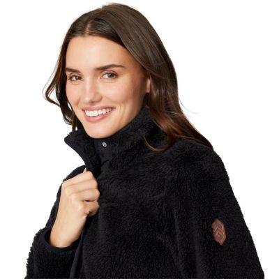 Women's Sherpa Butter Pile Button Front Jacket