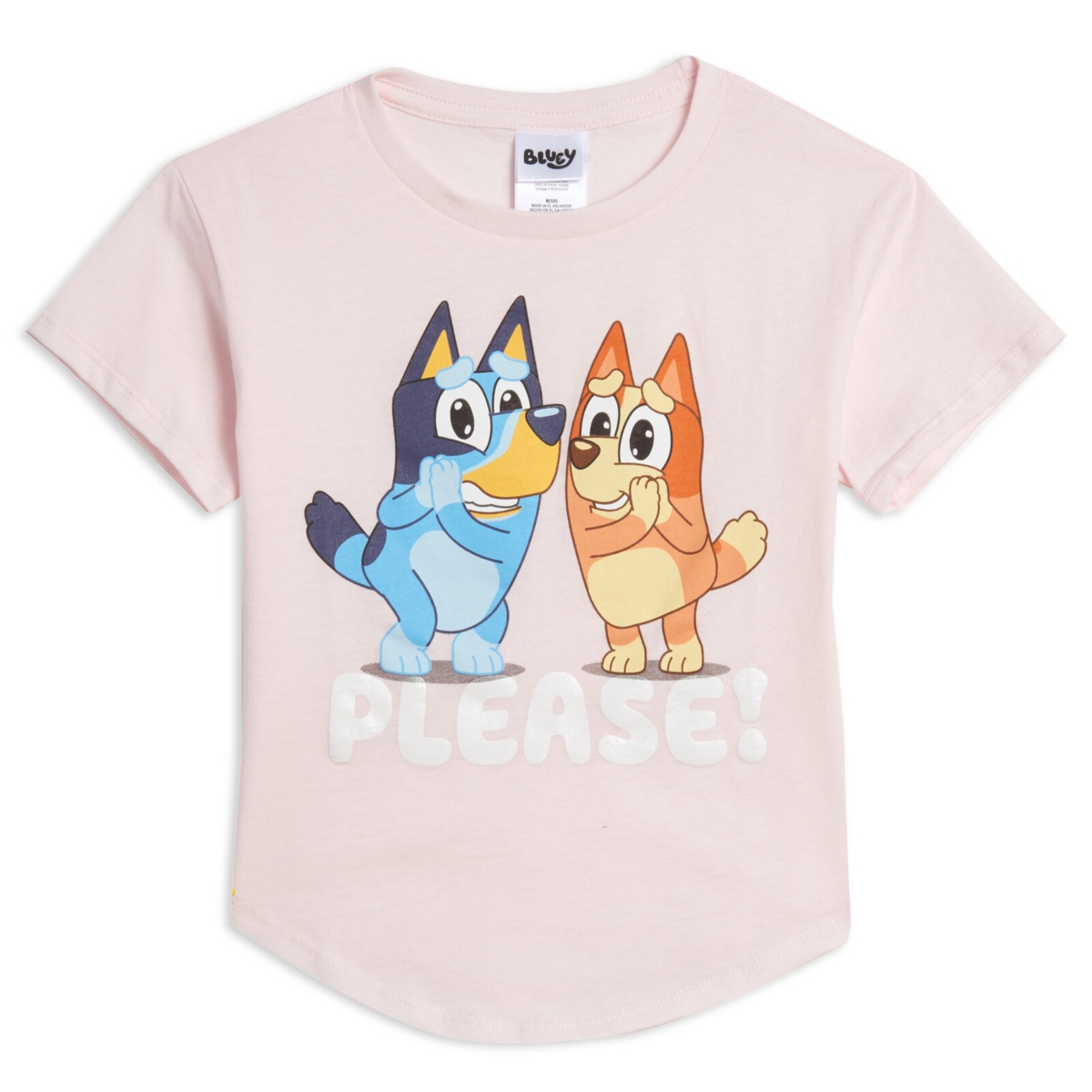 Bluey Girls 3 Pack T-Shirts -/ pink / yellow