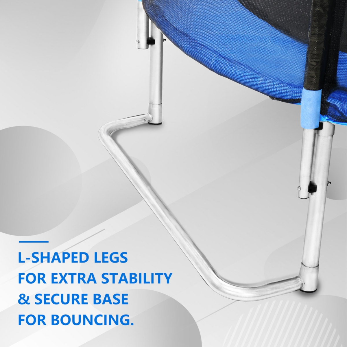 Streamdale 8FT Trampoline Net, Basketball, Ball & Inflator
