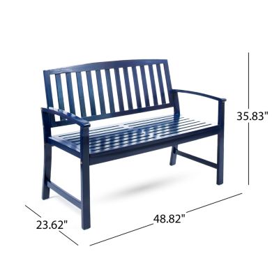 Acacia Wood Bench: Durable, Cozy, Farmhouse Charm