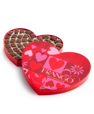 Valentine's Day Heart Milk Mint Box of Chocolates, 18oz
