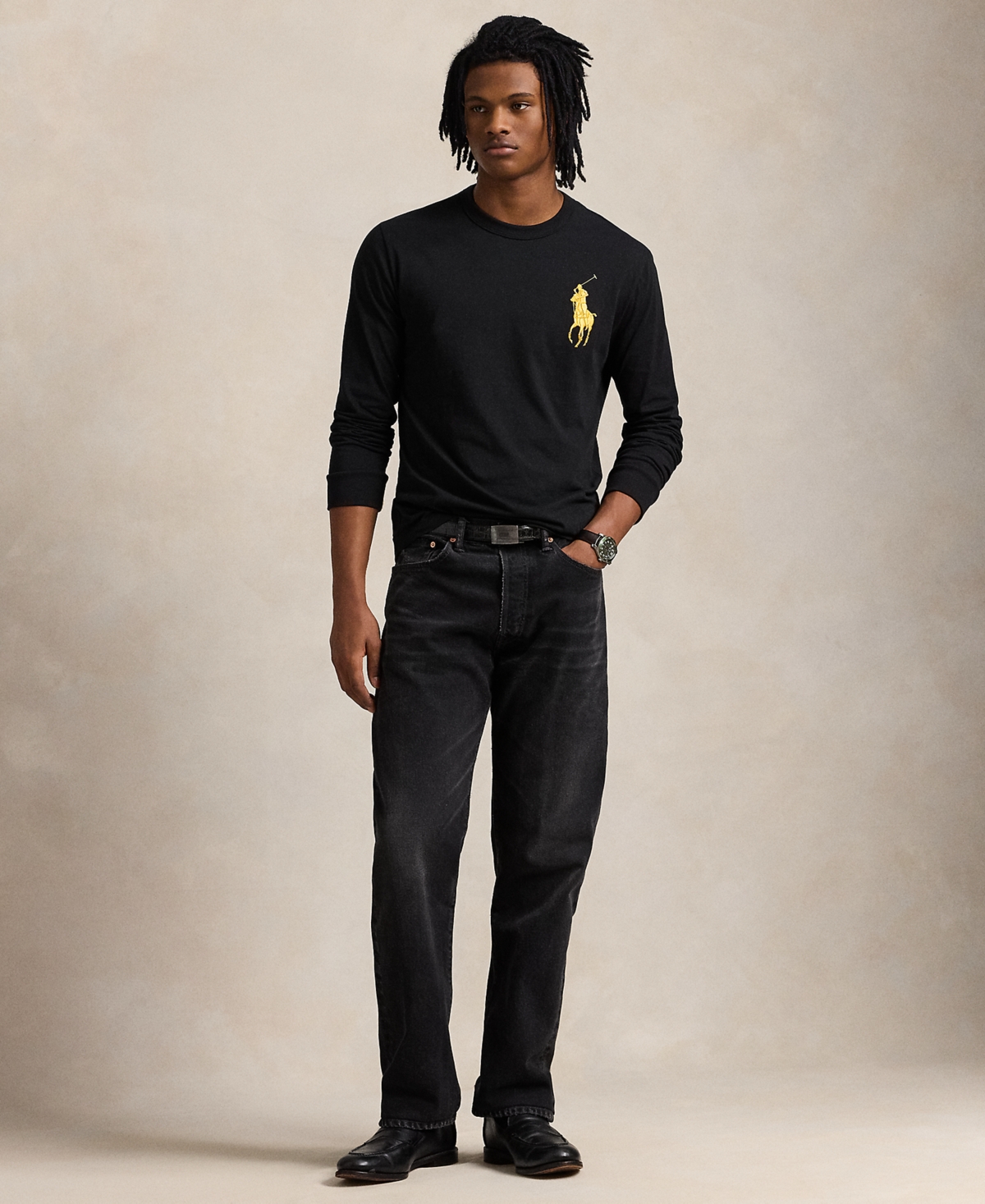 Polo Ralph Lauren Men's Standard-Fit Big Pony Jersey T-Shirt