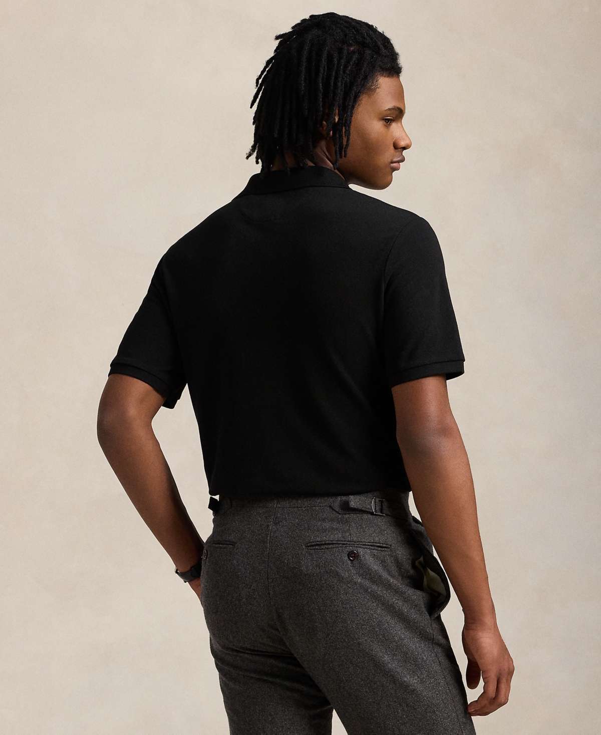 Polo Ralph Lauren Men's Classic-Fit Big Pony Mesh Polo Shirt