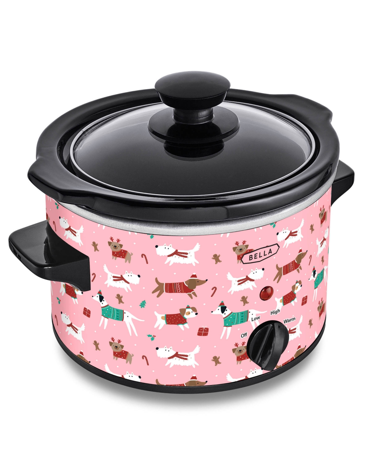 Bella 1.5-Qt. Stainless Steel Electric Slow Cooker