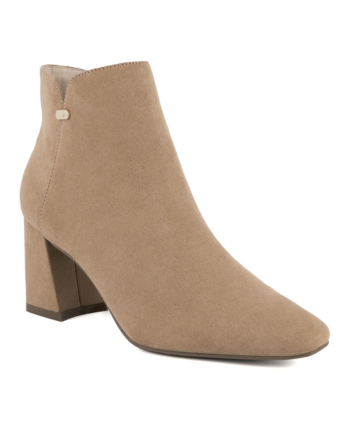 Jones New York Women's Delno Block Heel Dress Booties In Light Natural