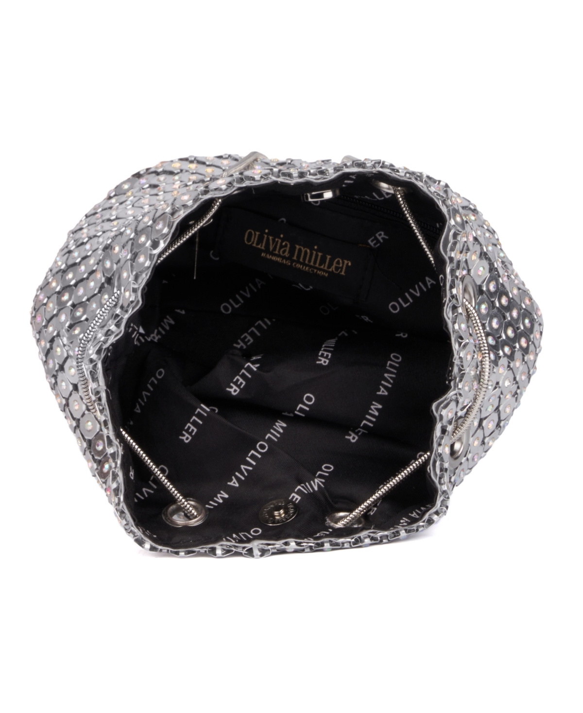 Olivia Miller Emma Bucket Bag In Iridescent