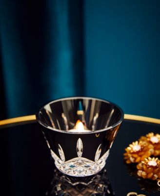 Lismore Black Votive 3.7"