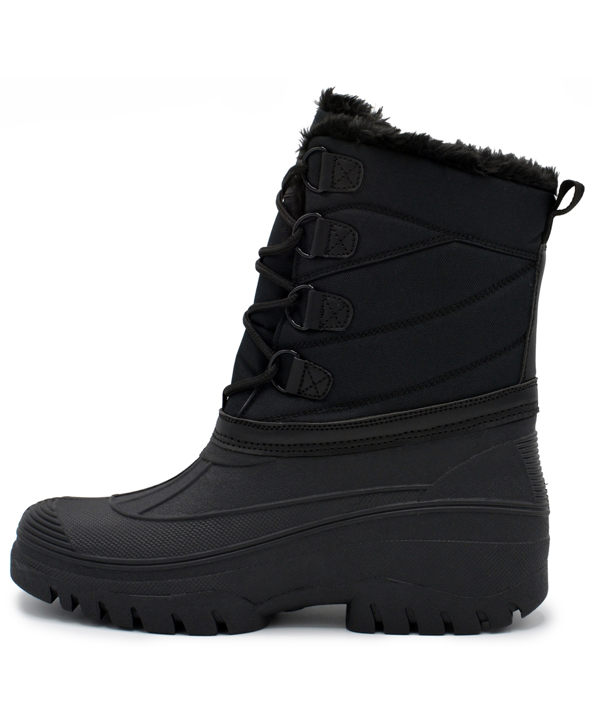 Polar Range Men's Decker Cold Weather Snow Boot In Black