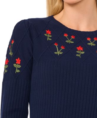 トップス YOKE Printed Cotton Crewneck Sweater YOKE PRINTED COTTON CREWNECK SWEATER(YK22SS0347S) style