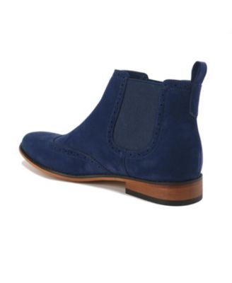 Men's Slip On Wing Tip Chelsea Boots