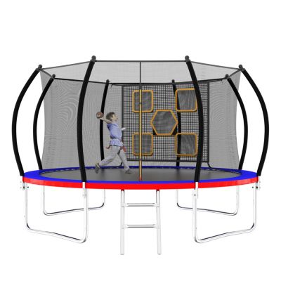 12ft Trampoline with Enclosure & Ladder