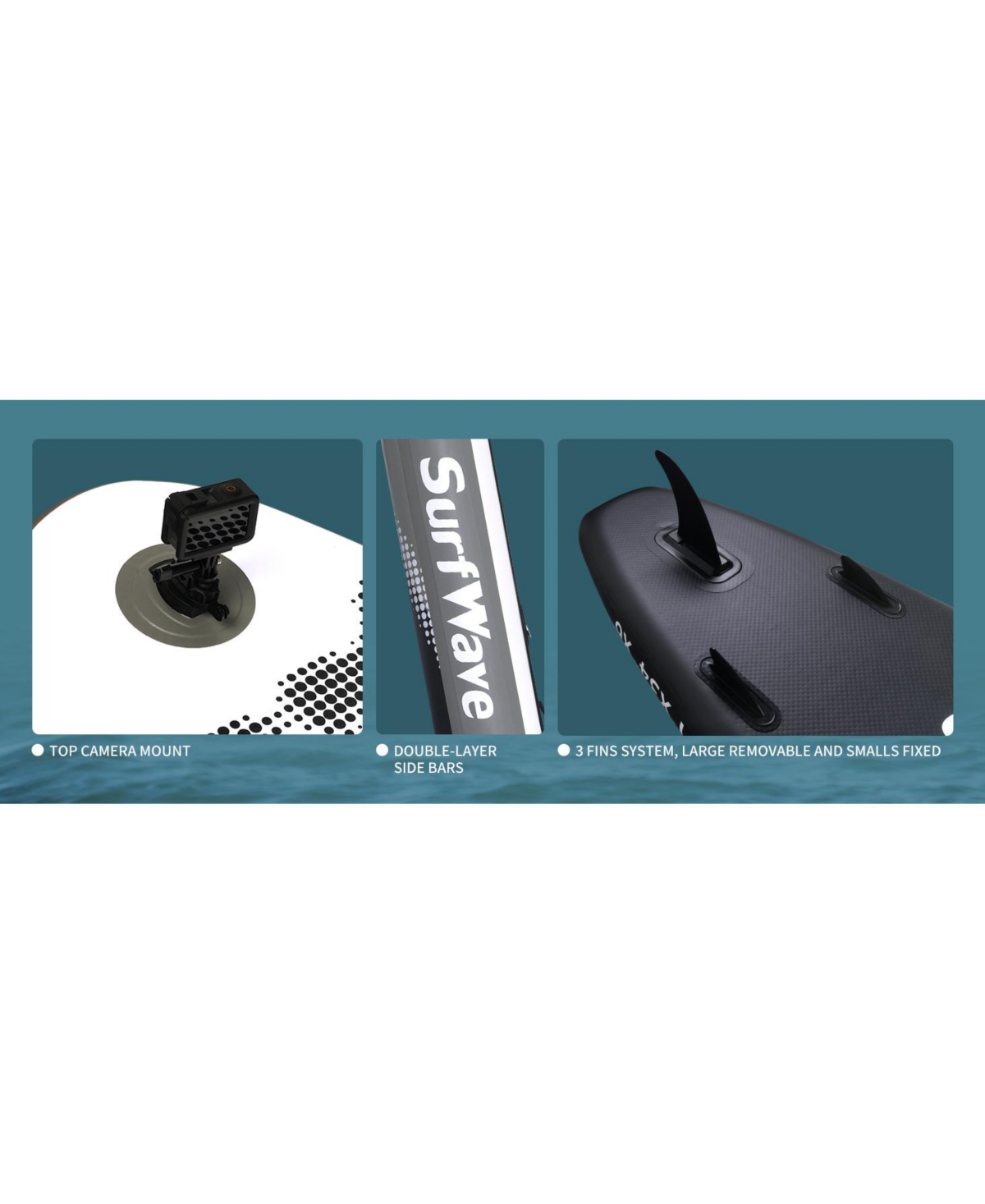 Streamdale Furniture Inflatable Stand Up Paddle Board 11'x34
