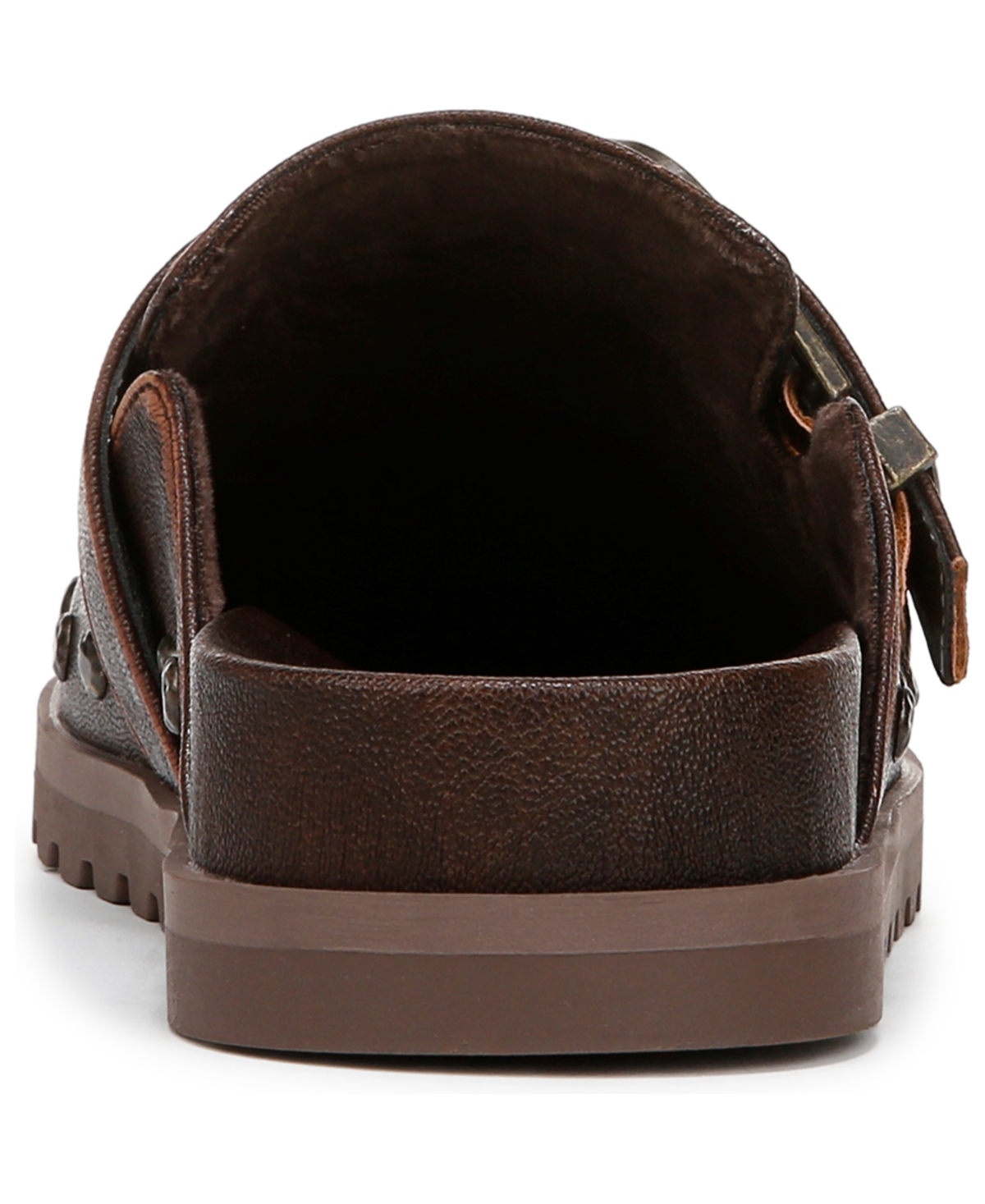 Blowfish Malibu Women's Skylar Slip On Clogs In Brown Distressed Faux Leather