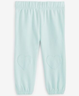 First Impressions - Baby Girls Solid French Terry Pants