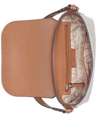 Millie Signature Flap Convertible Small Shoulder Bag