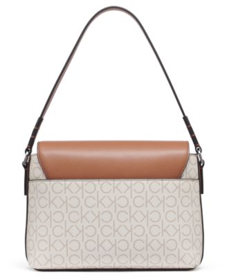 Millie Signature Flap Convertible Small Shoulder Bag