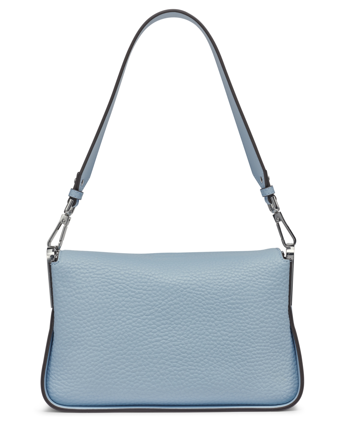 Calvin Klein Fay Demi Shoulder With Magnetic Top Closure In Blue