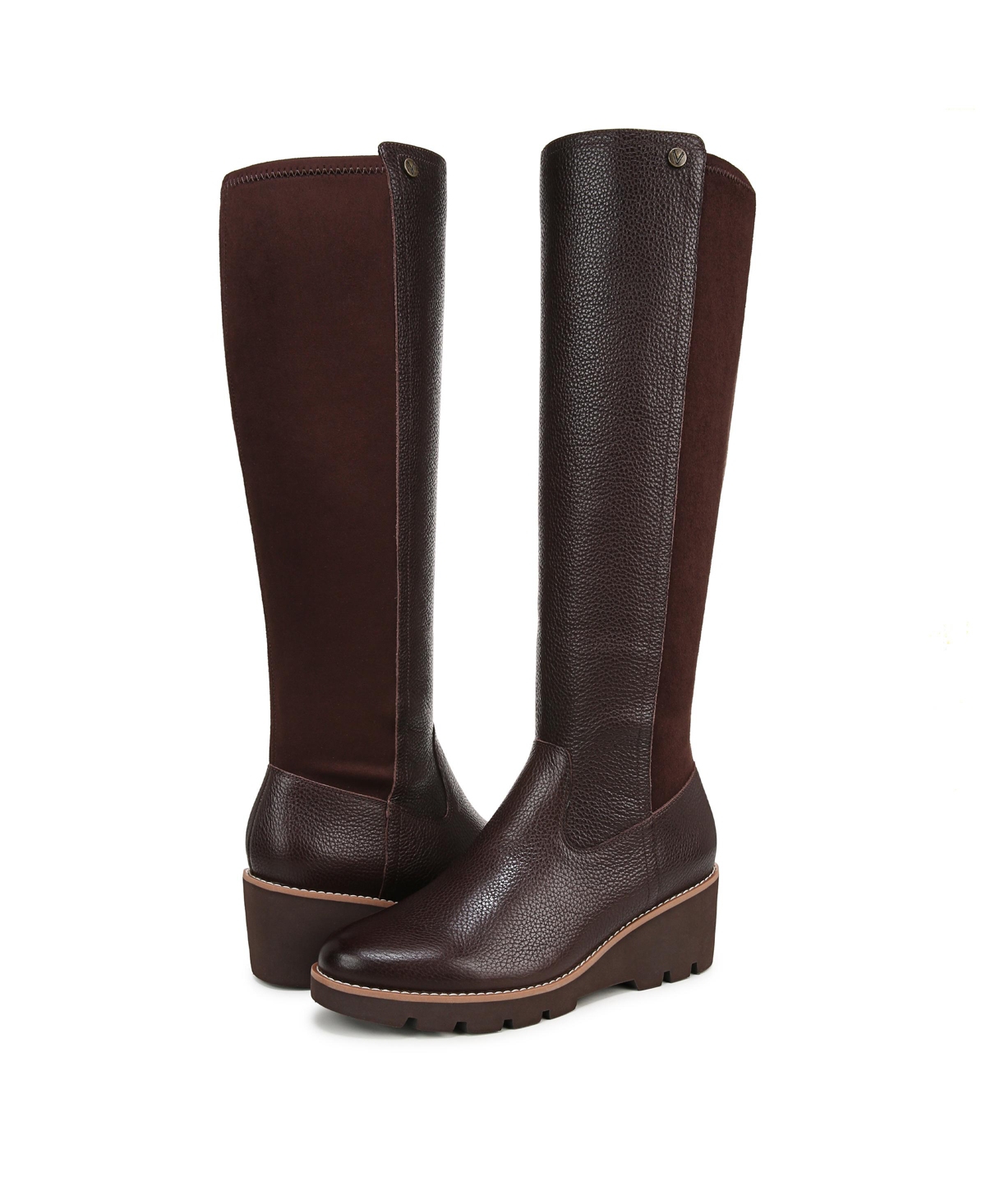 Vionic Womens Ashland Knee High Boots -leather