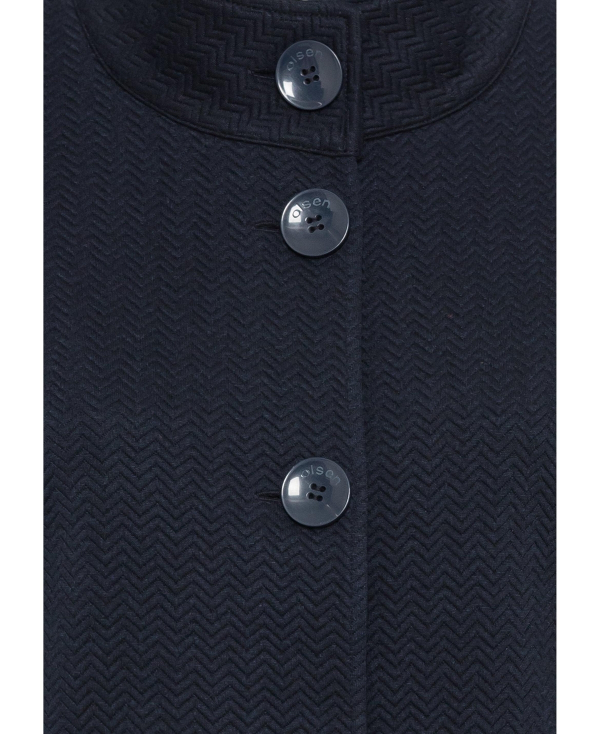 Olsen Women's Herringbone Cropped Jacket