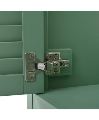 36" Bathroom Vanity without Sink, Free Standing Vanity Set with 2 Drawers & Soft Closing Doors, Bathroom Storage Cabinet with Solid Wood Feet (NOT INCLUDE BASIN SINK