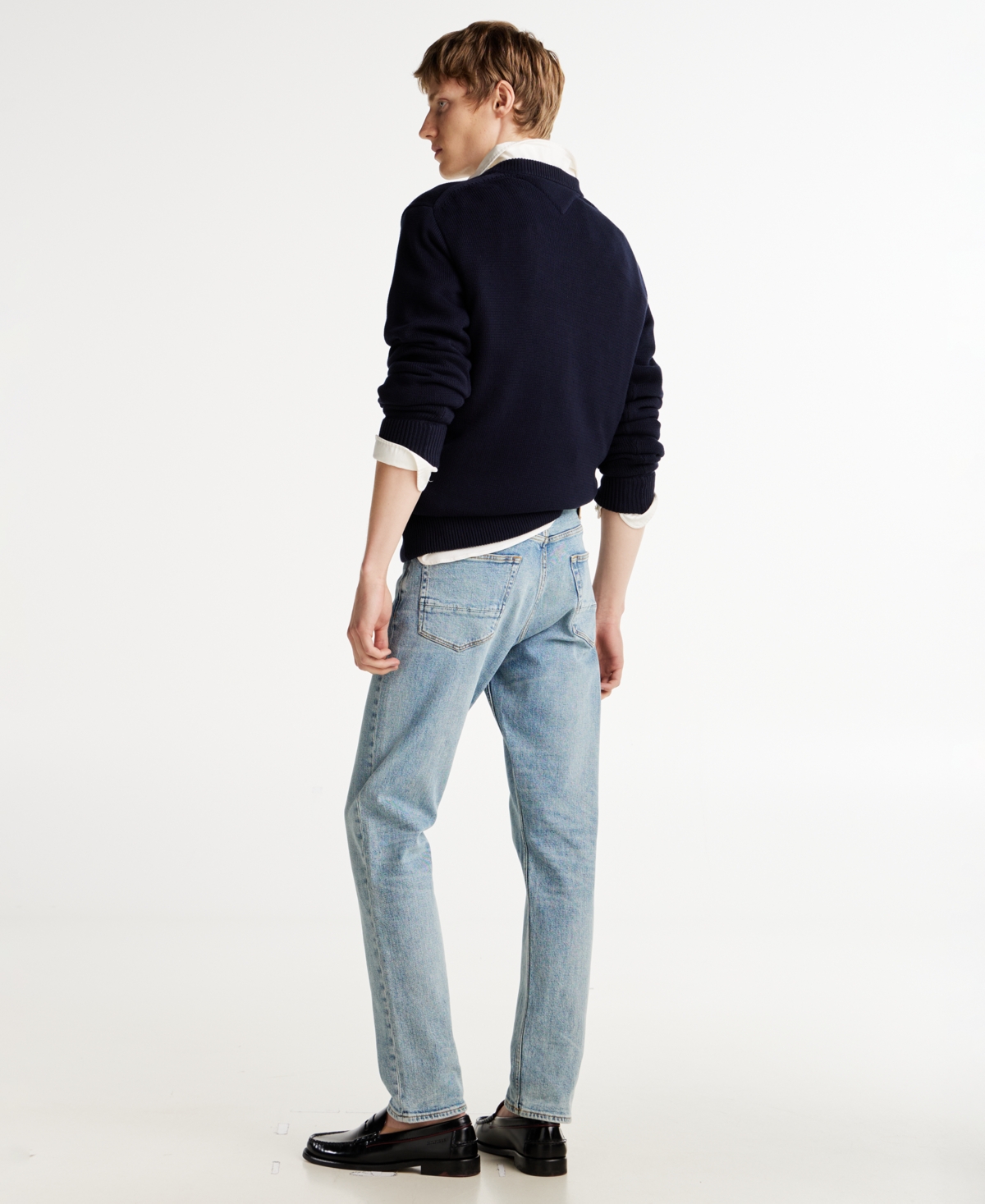 Tommy Hilfiger Men's Regular Fit Mercer Denim Jeans In Reef Indigo
