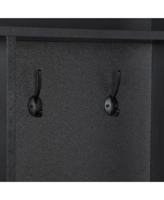 Streamdale Minimalist Hall Tree with Bench and Storage