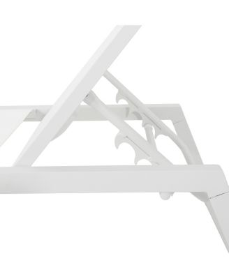 Streamdale Myers Adjustable Mesh Chaise Lounge For Poolside And Patio Comfort