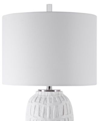 27" Ceramic Caelina Textured Table Lamp