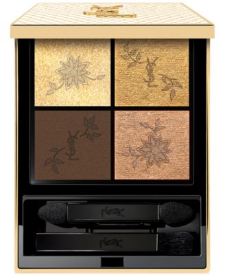 Limited-Edition Gold Lace Couture Mini Clutch Luxury Eyeshadow Palette