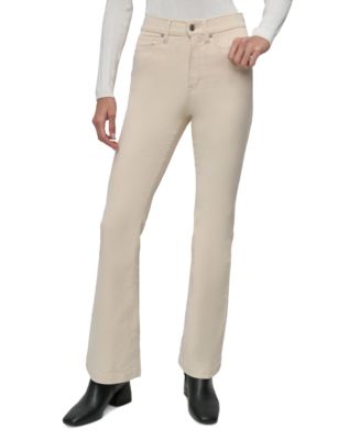 DKNY Jeans Women's Corduroy Cord High-Rise Flare Pants - Macy's