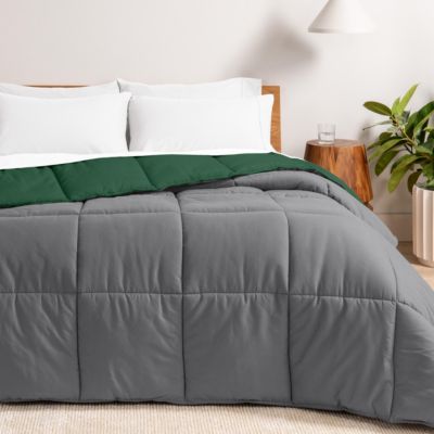 82" x 86" Reversible Down Alternative Comforter Full