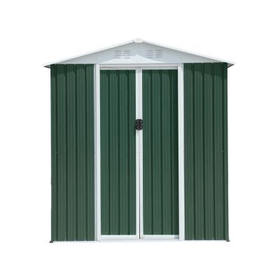 Streamdale Green Outdoor Storage Shed (6'x4