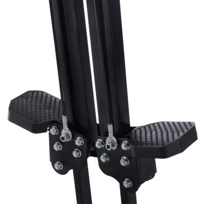 Vertical Climber, High-Intensity Cardio & Muscle Toning Exercise for Home Gym, Folding Steel, Adjustable Height, Display Monitor, 220 lbs. Weight Capacity, Black