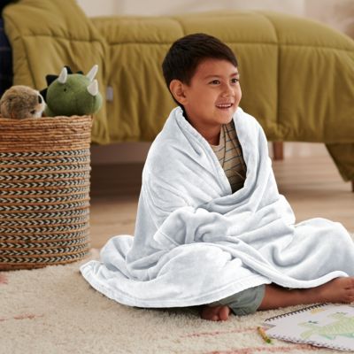 Microplush Flannel Fleece Kids Blanket, Child