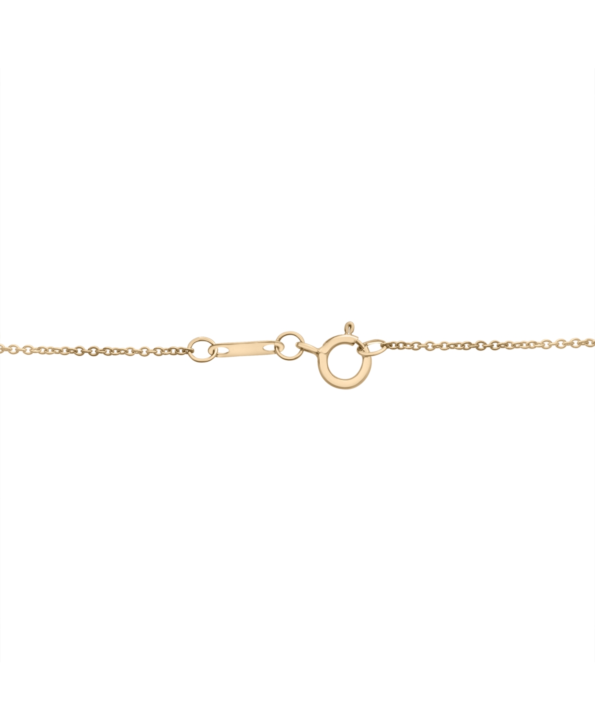 Shop Macy's Cultured Freshwater (5mm) & Gold Bead 18" Collar Necklace In 14k Gold In White