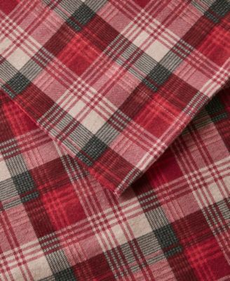 Printed Cotton Flannel 3-Pc. Sheet Set, Twin