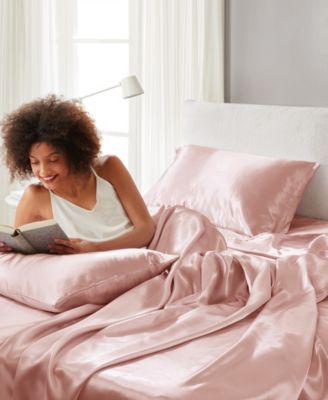 Satin Luxury 4-Pc. Sheet Set, Twin