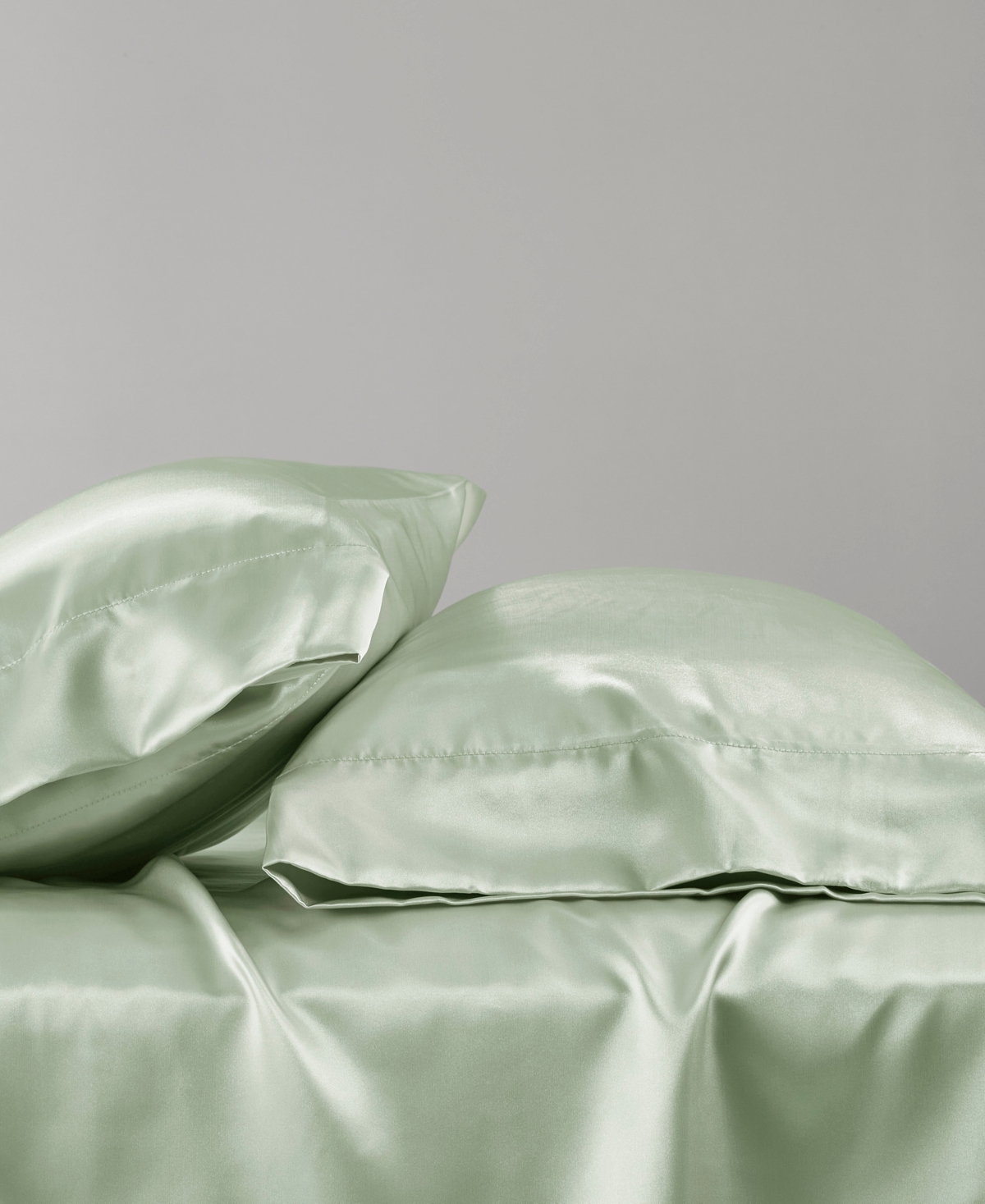 Madison Park Essentials Satin 6-pc. Sheet Set, King In Sage