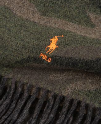 Men's Camo Jacquard Scarf