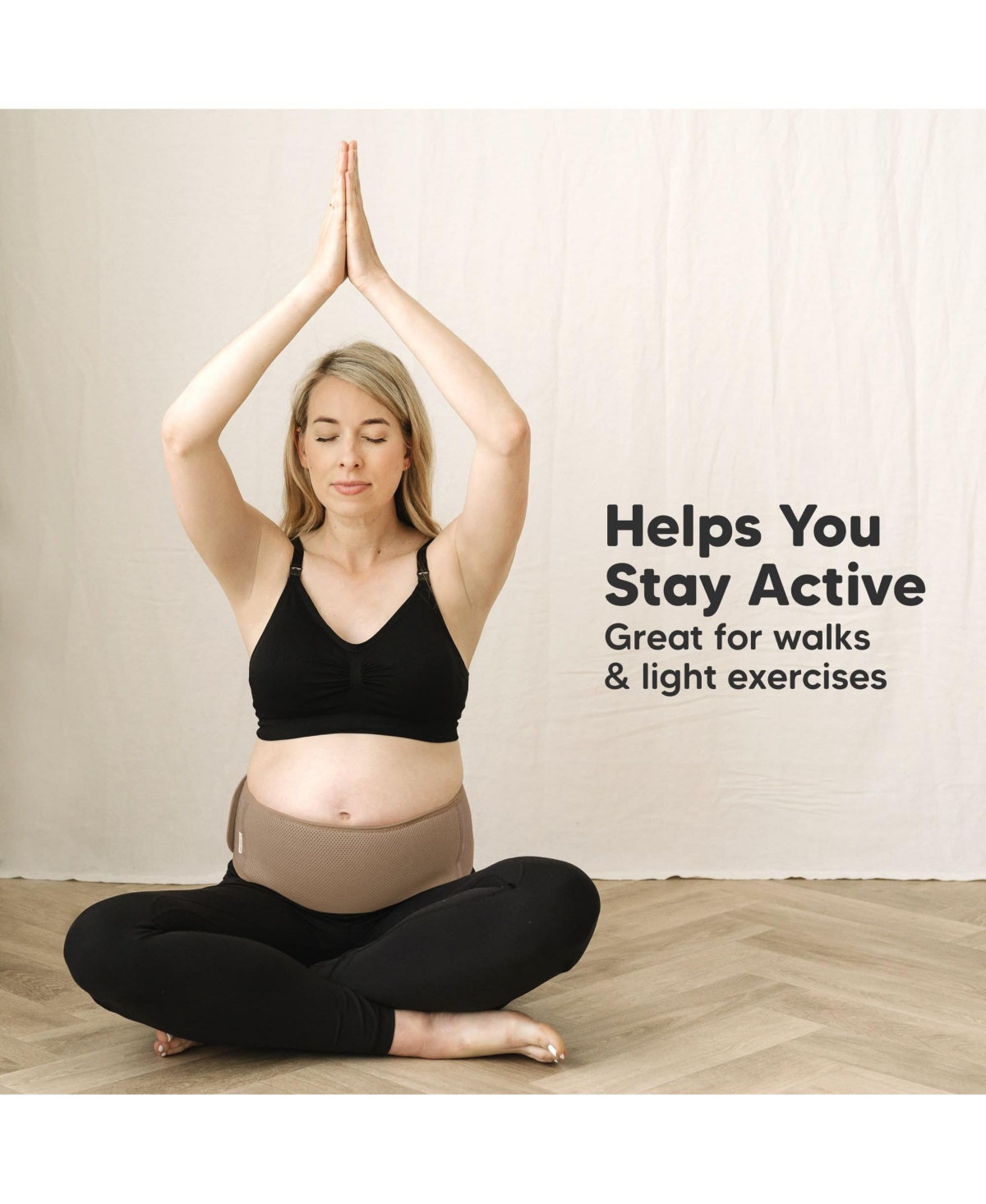 KeaBabies Maternity Belly Band for Pregnancy, Soft & Breathable Pregnancy Belly Support Belt