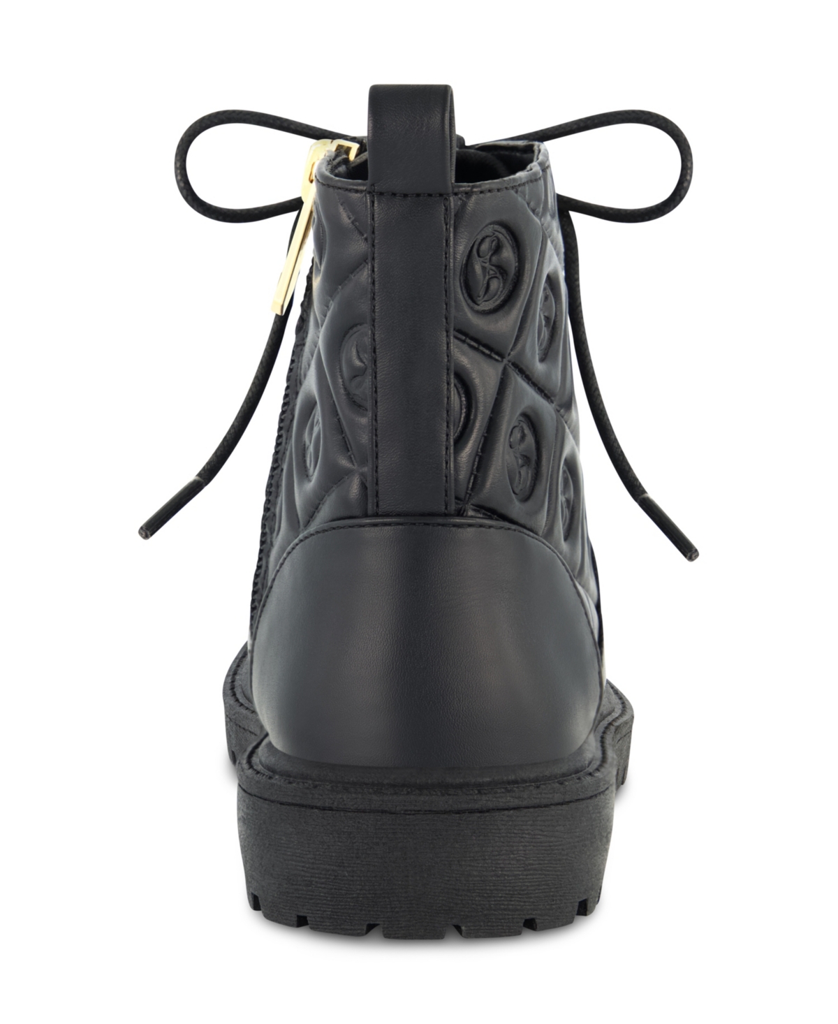 Sam & Libby Little And Big Girls Combat Lib Classic Moto Boot In Black