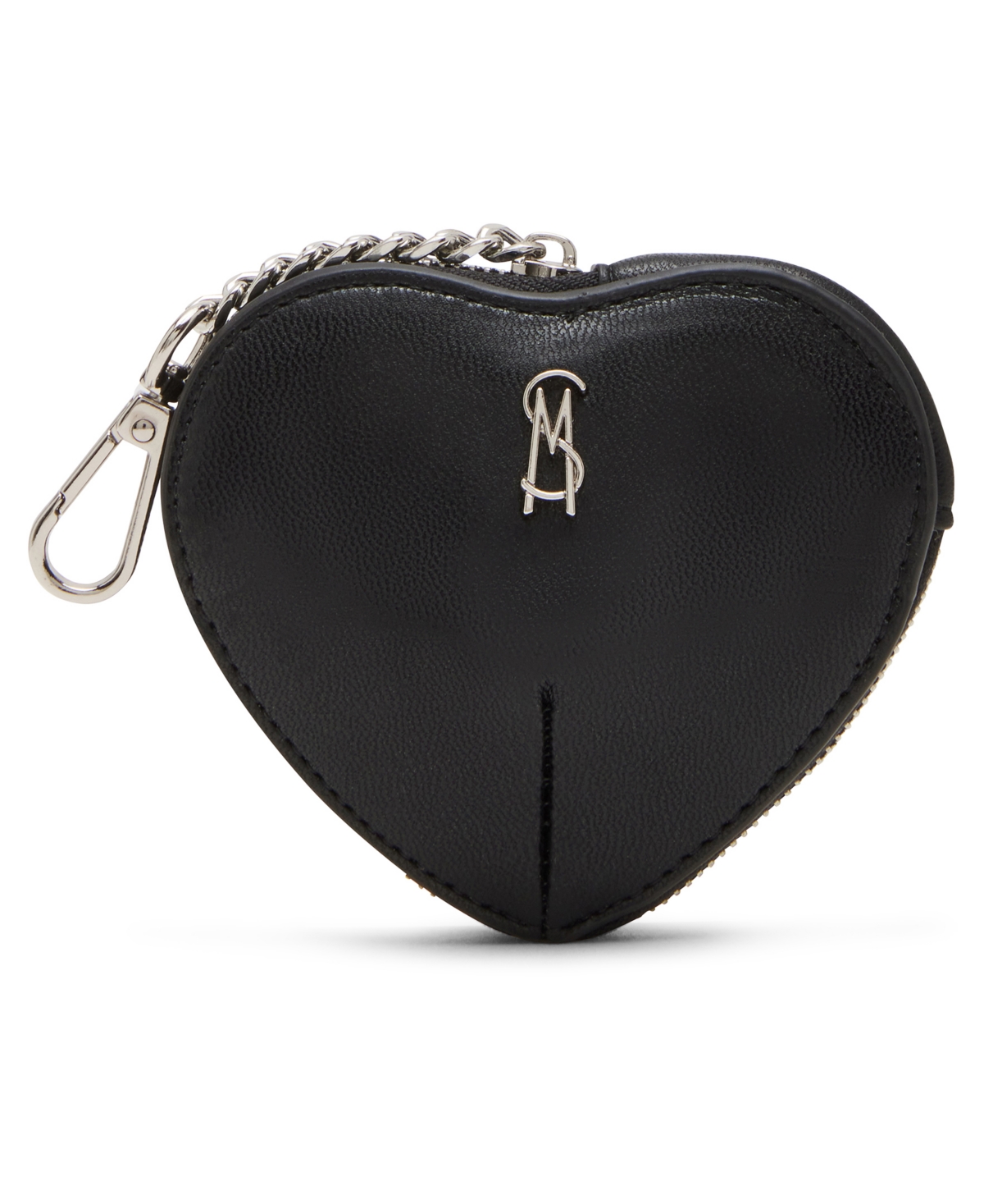 Steve Madden Bamor Top Zipper Wallet In Black