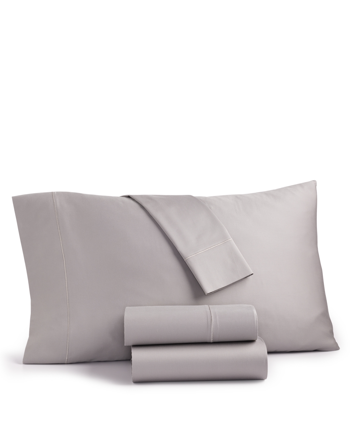 Charter Club Sleep Cool 400-thread Count Hygrocotton 4-pc. Sheet Set, Full, Exclusively At Macy's In Penguin Grey