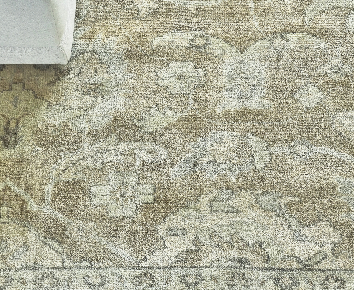 Exquisite Rugs Antique Weave Oushak 2001 Area Rug, 4' X 6'