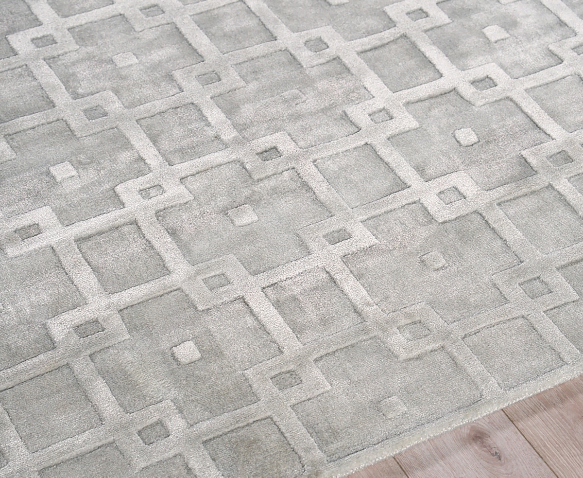 Exquisite Rugs Camora Modern 6753 Area Rug, 8' X 10' In Silver