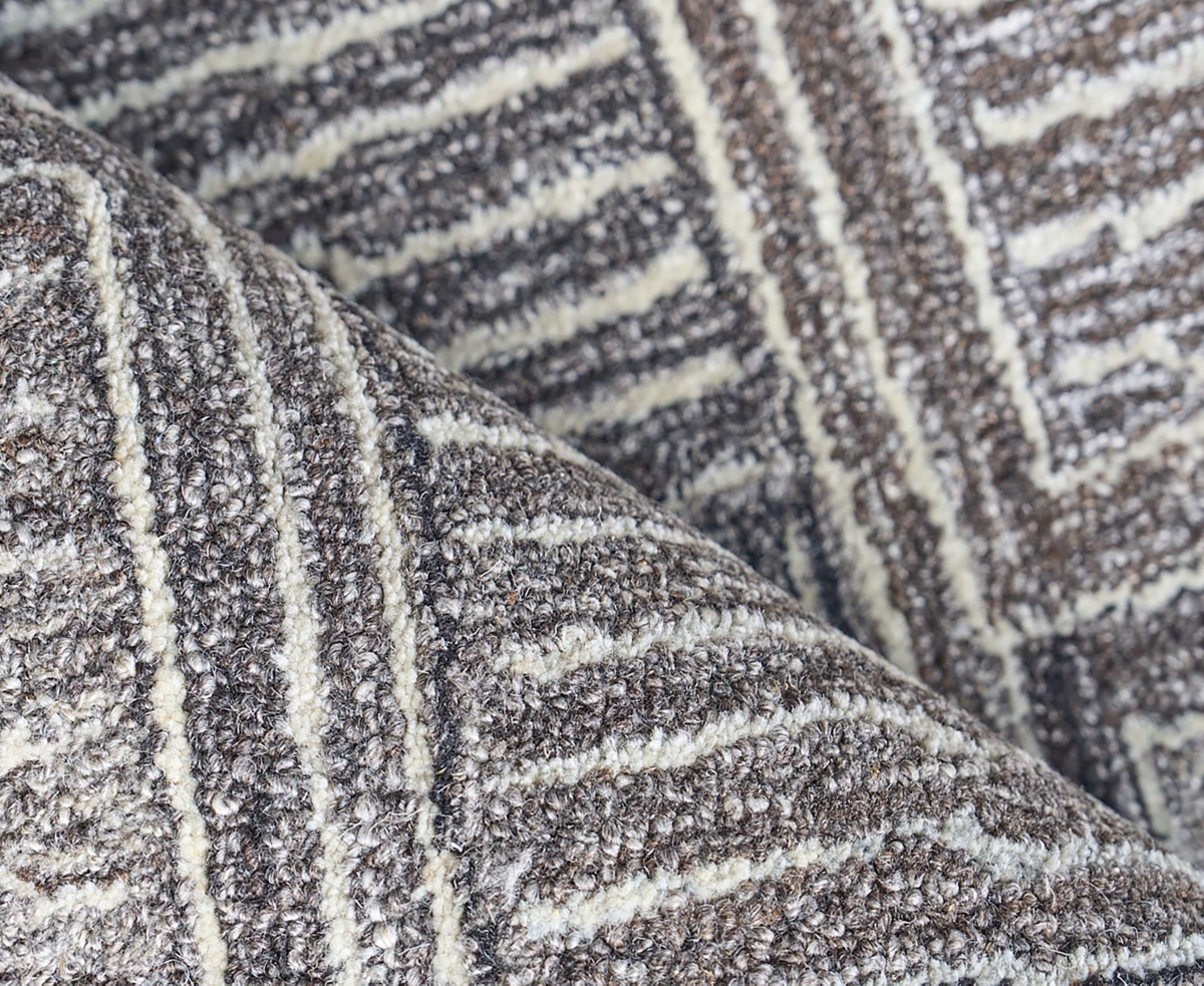 Exquisite Rugs Naturals 6777 5'x8' Area Rug In Charcoal