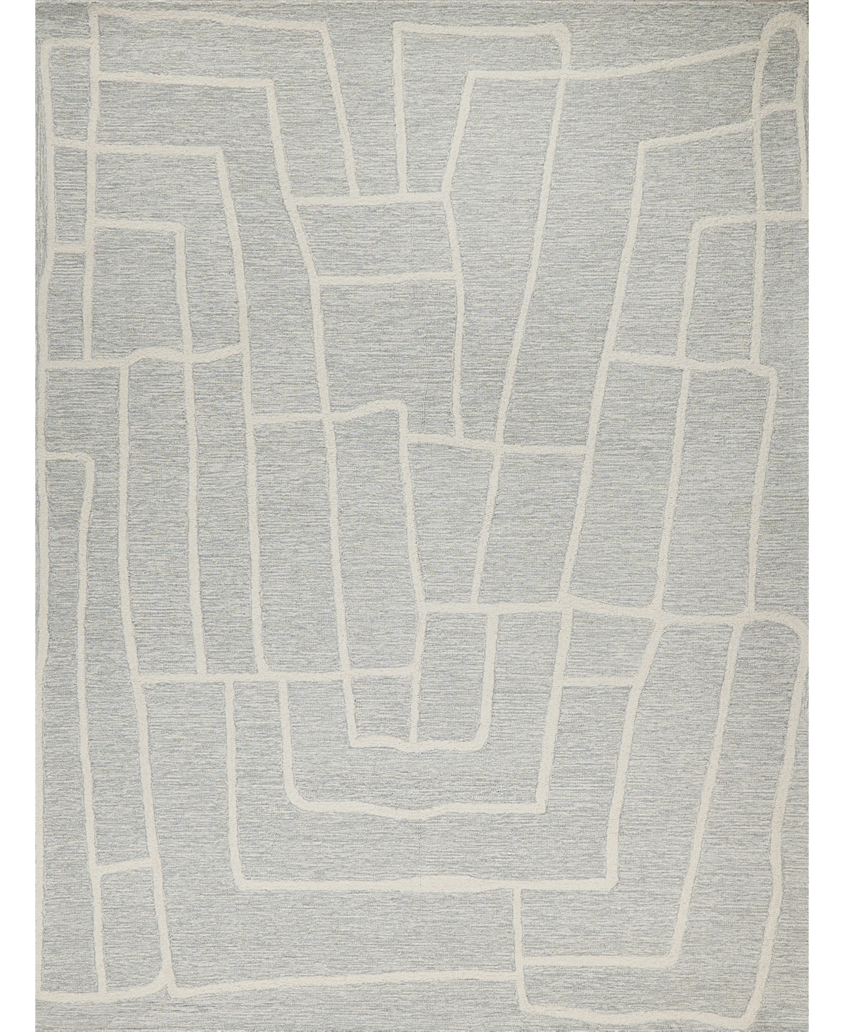 Exquisite Rugs Tangiers 6872 Area Rug, 8' X 10' In Blue,ivory